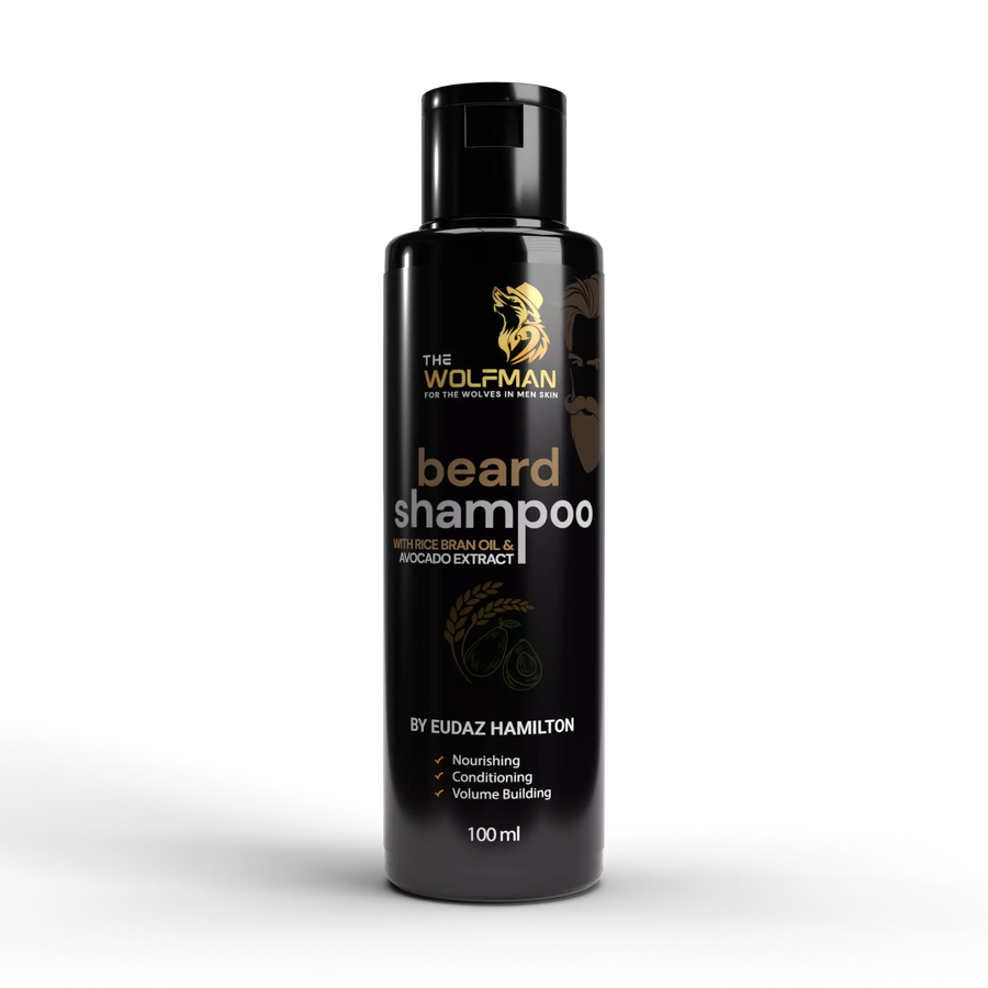 Beard Shampoo I Rice Bran Oil & Avocado
