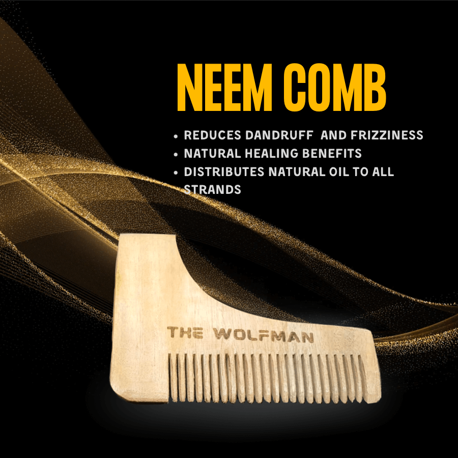 The Wolfman Beard Neem Comb