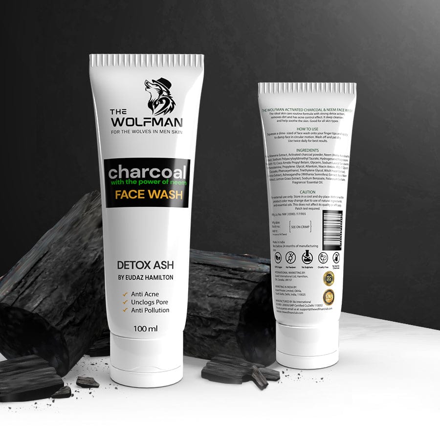 Detox Ash - Charcoal Face Wash | Neem & Licorice