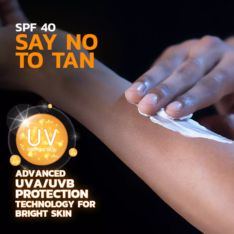 SPF 40 Sunscreen Cream for Tanned Skin